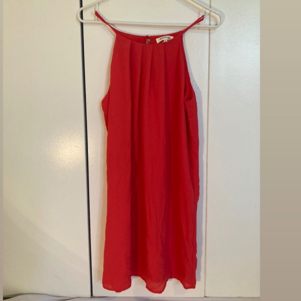 Monteau Halter Strap Casual Dress